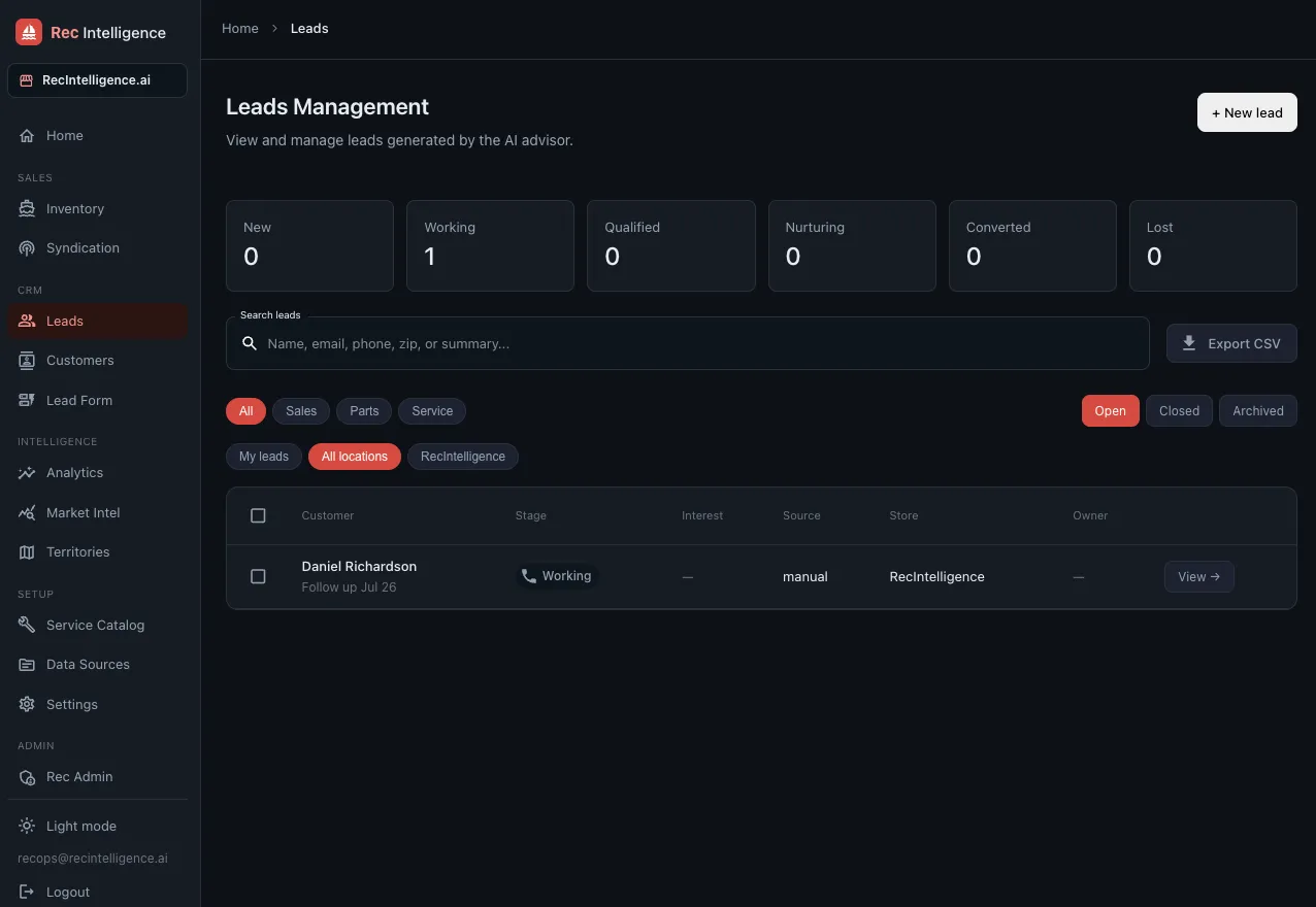 Leads_Screen